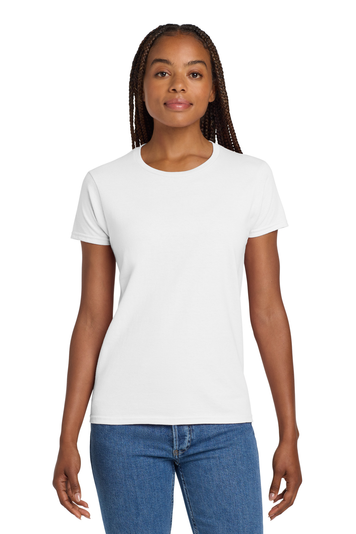 Gildan Women's Ultra Cotton 100% US Cotton T-Shirt. 2000L 93