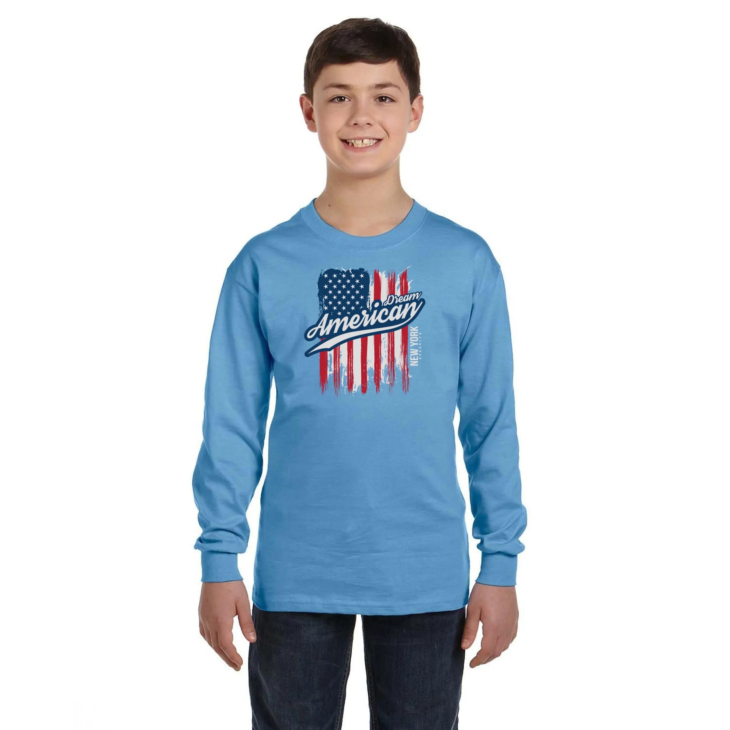 Gildan Heavy Cotton Youth Long Sleeve T-Shirt 8