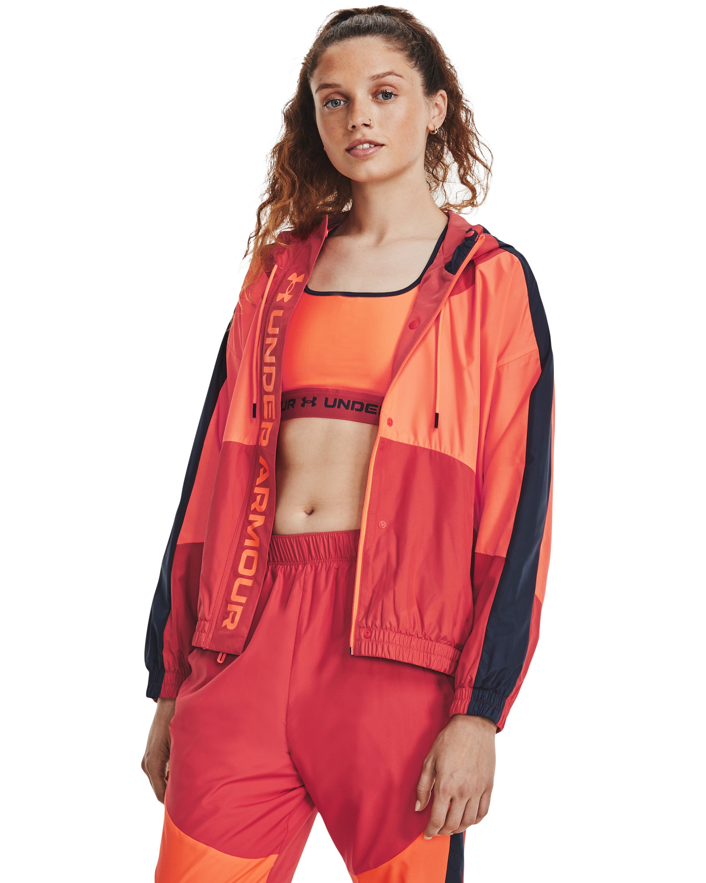 UA RUSH Woven Women's Full-Zip Jacket 5