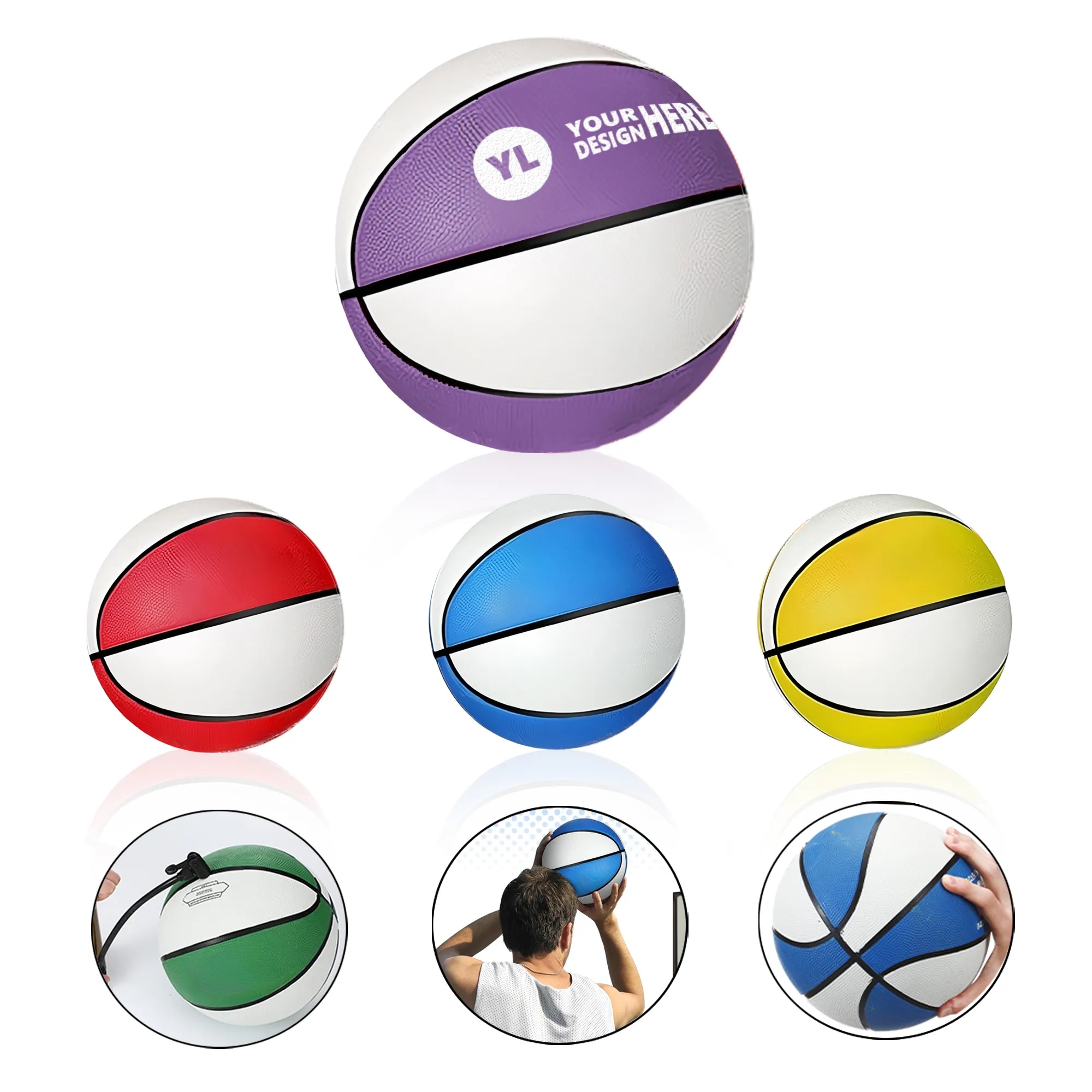 Enhanced Grip Basketball