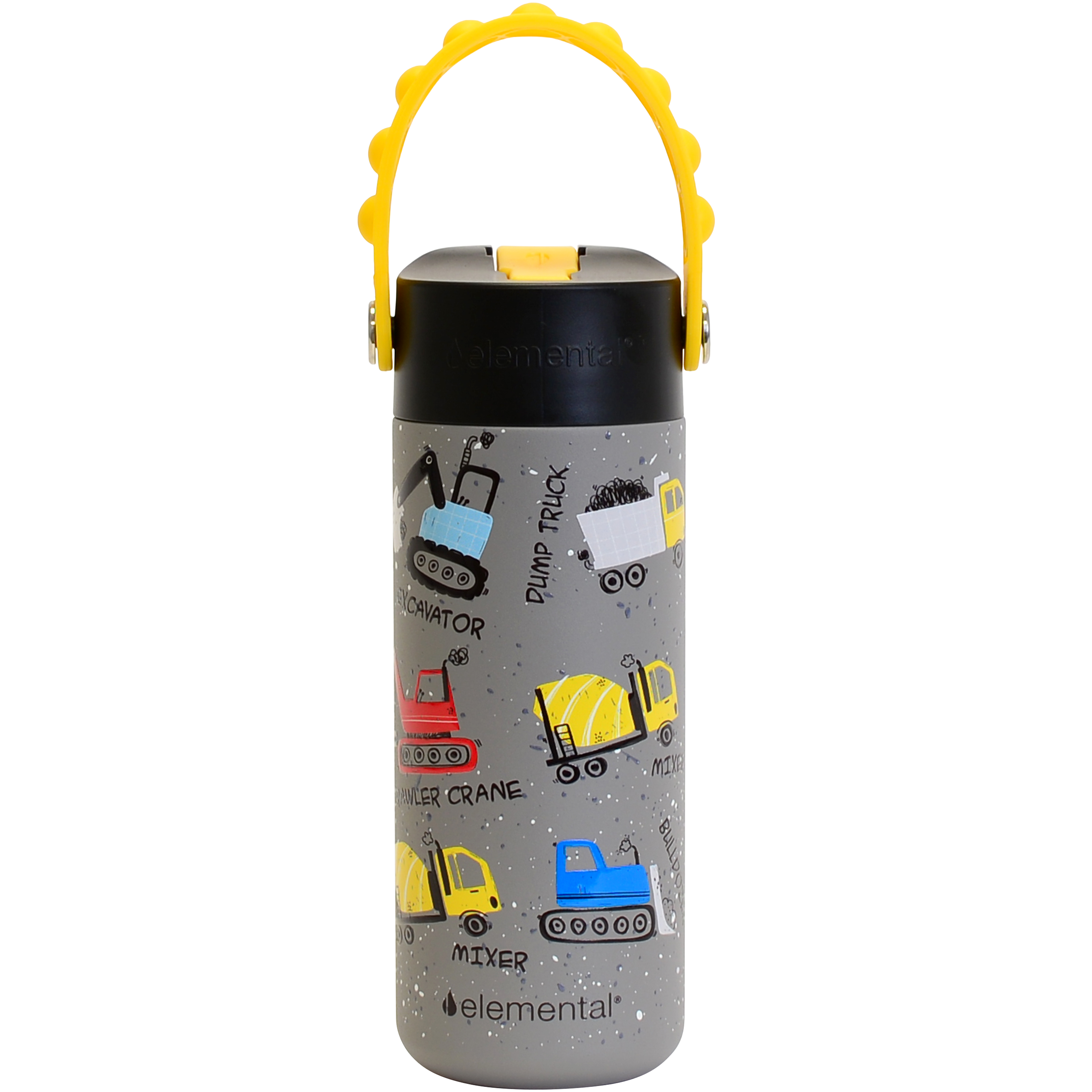 Elemental® Core Series 18oz Pop Fidget Stainless Steel Water Bottle - Vacuum Insulated - BPA-Free 40