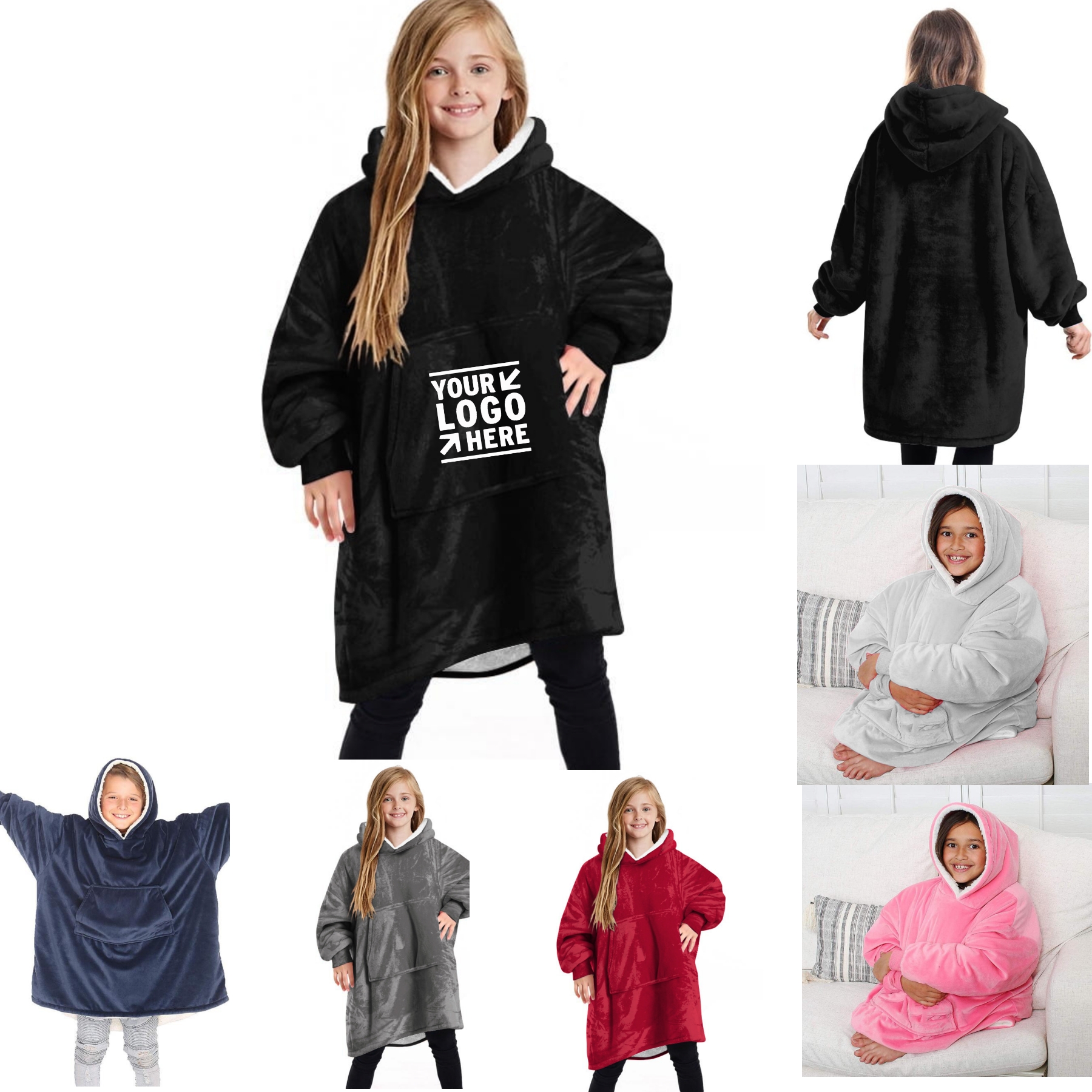 Kids Hoodie Blanket 2