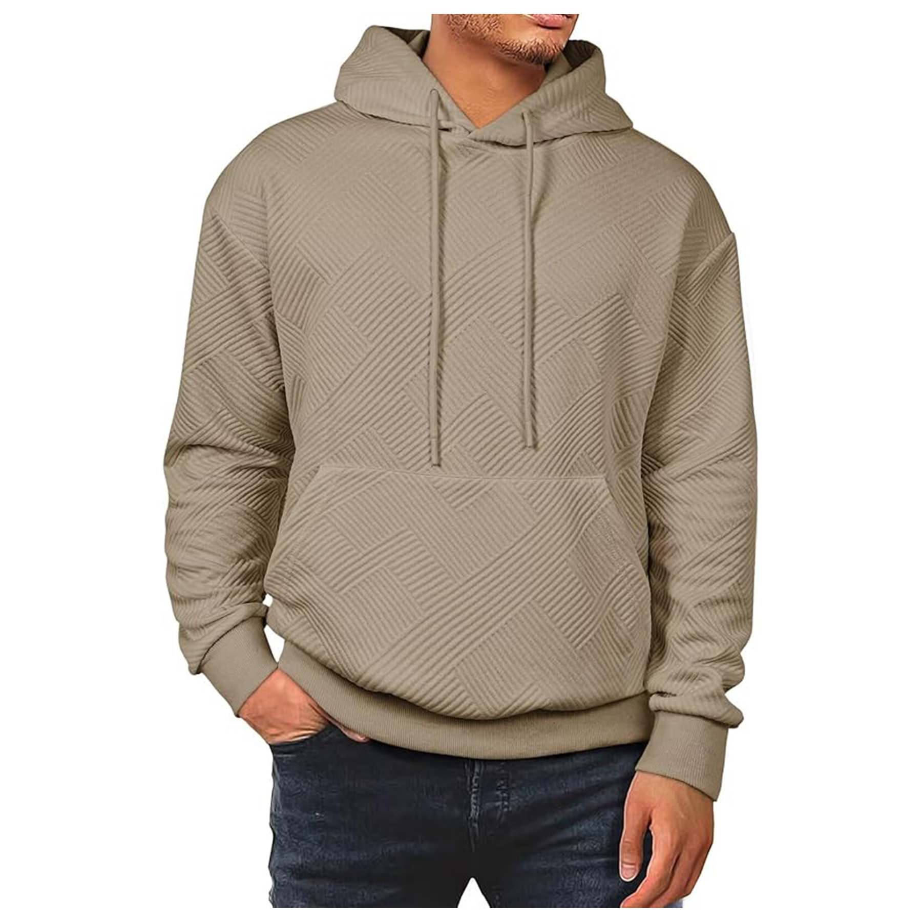 Geometric Texture Men's Hoodies, custom hoodie or sweatshirt with logo imprint 5