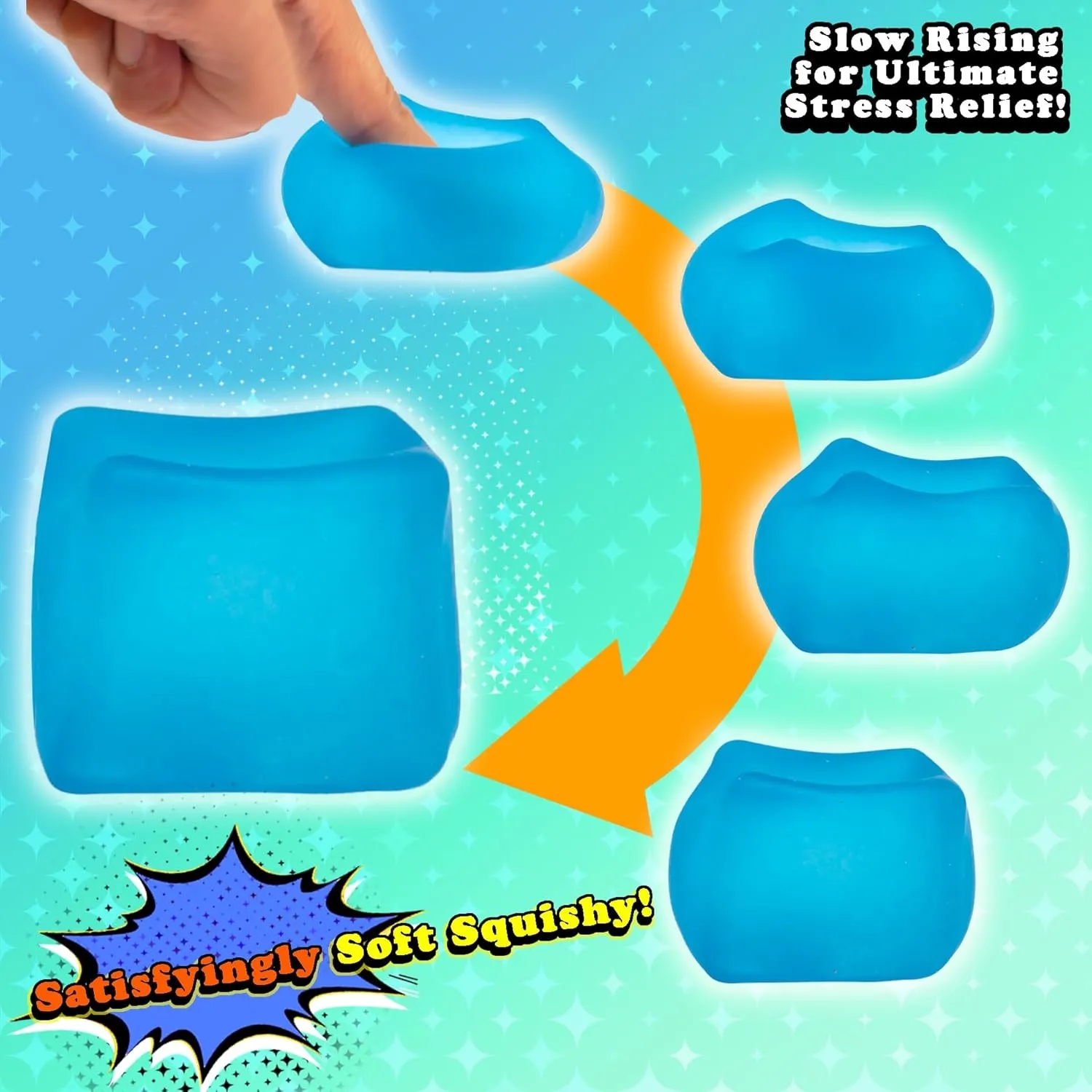 Square Pop Fidget Stress Relief Ball 3