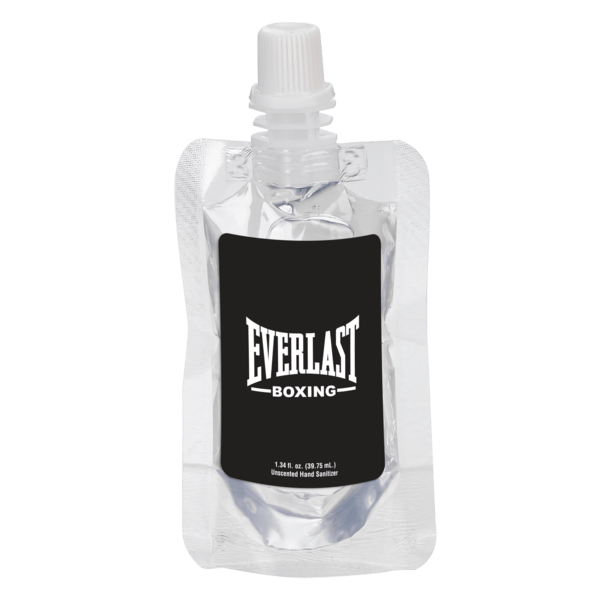 1 oz. Squeeze Pouch Clear Sanitizer 4