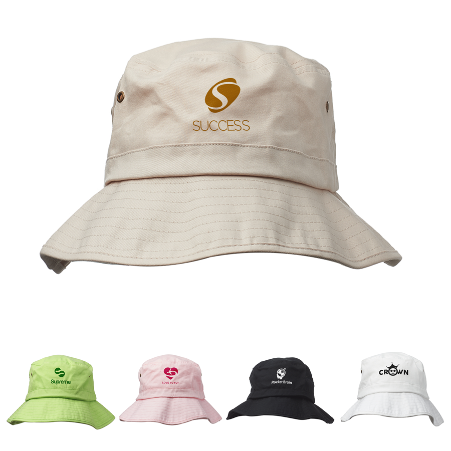 Foldable Cotton Bucket Hat - 5.75 oz 4