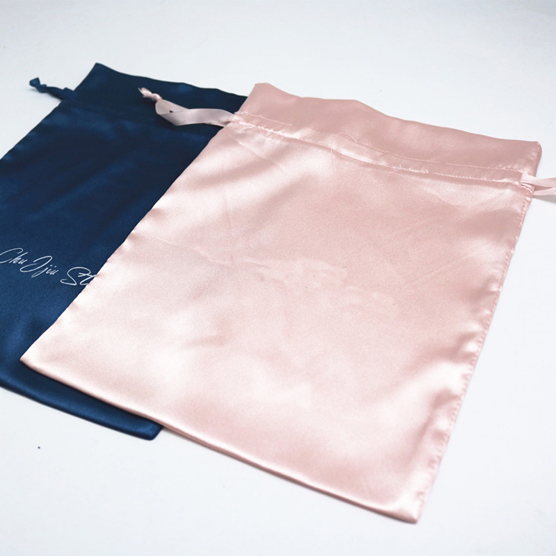 Satin Drawstring Jewelry Bag Candy Pouch 3