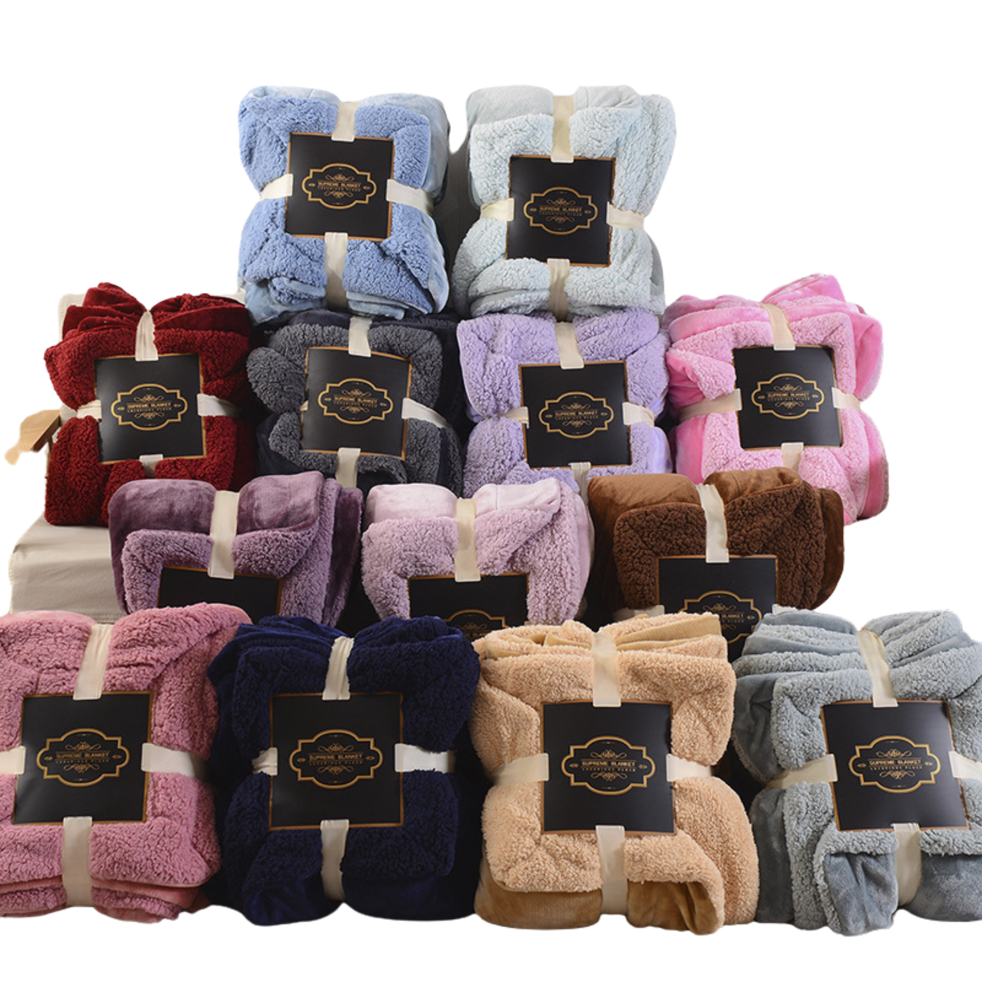 MOQ 50 Pieces of Autumn-Winter Nap Blankets 1