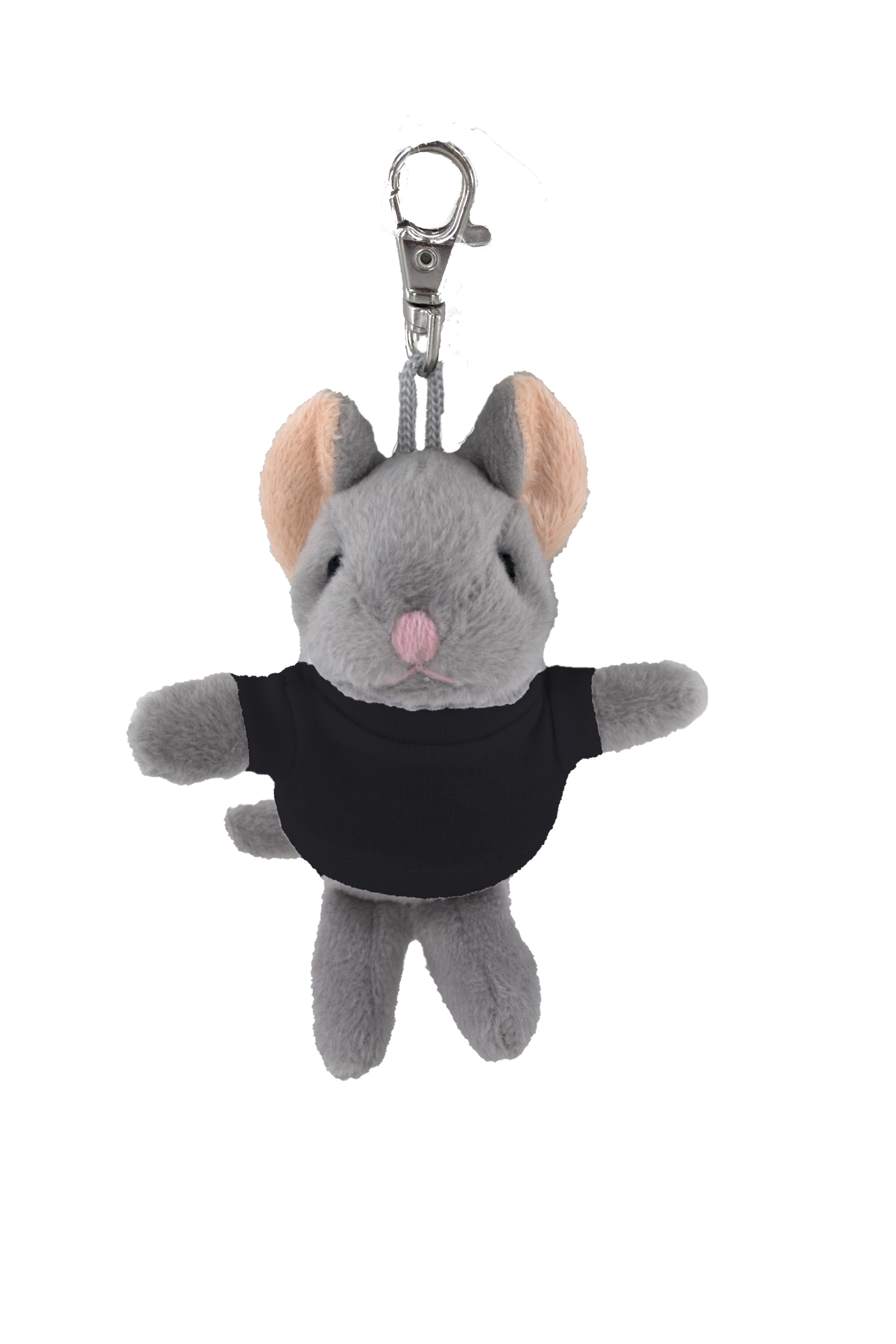 soft plush Mouse keychain with Tee 12