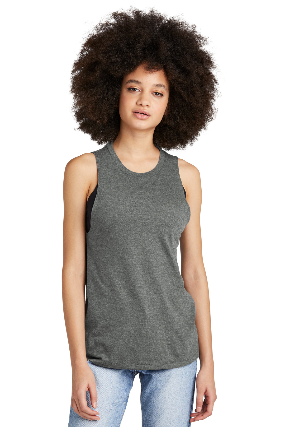 District Women's Perfect Tri Muscle Tank DT153 41
