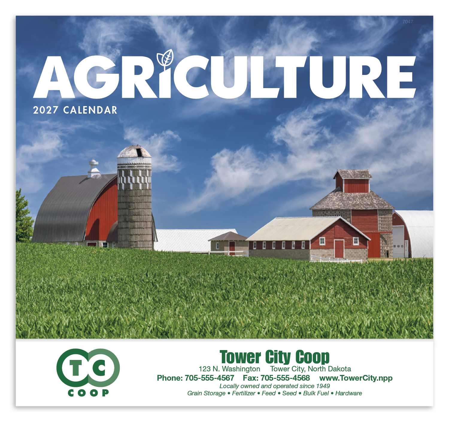 Good Value™ Agriculture - Stapled Calendar 59