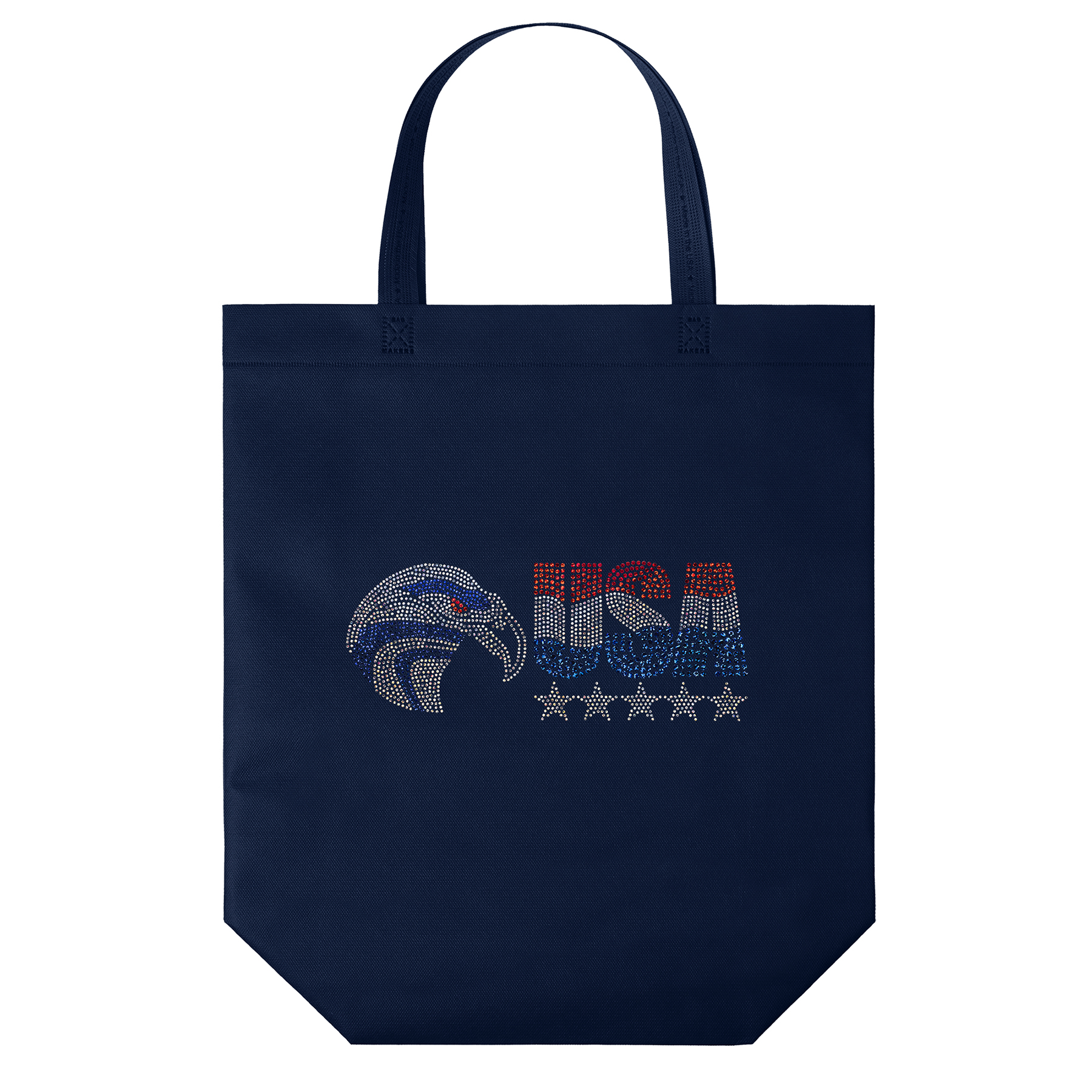 Patriot™- USA Made Non-Woven Tote - Sparkle 2