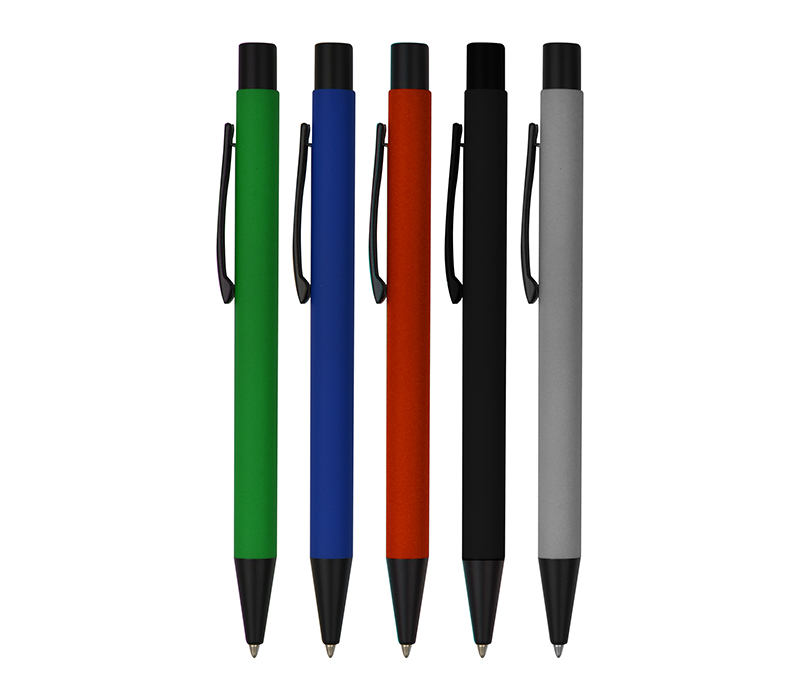 Soft Rubber Metal Pen 7