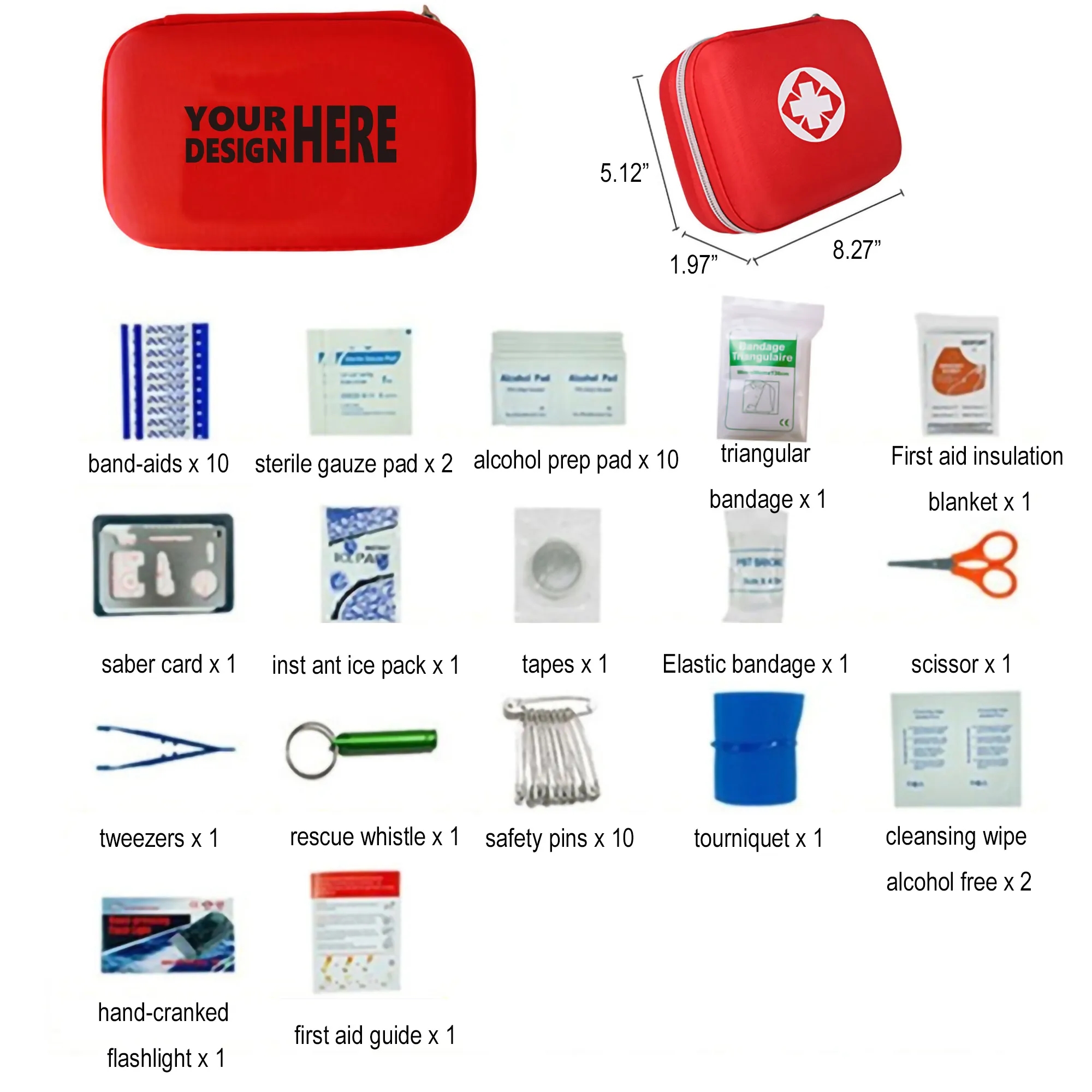 Outdoor Safe Travels Executive First Aid Kit MOQ50