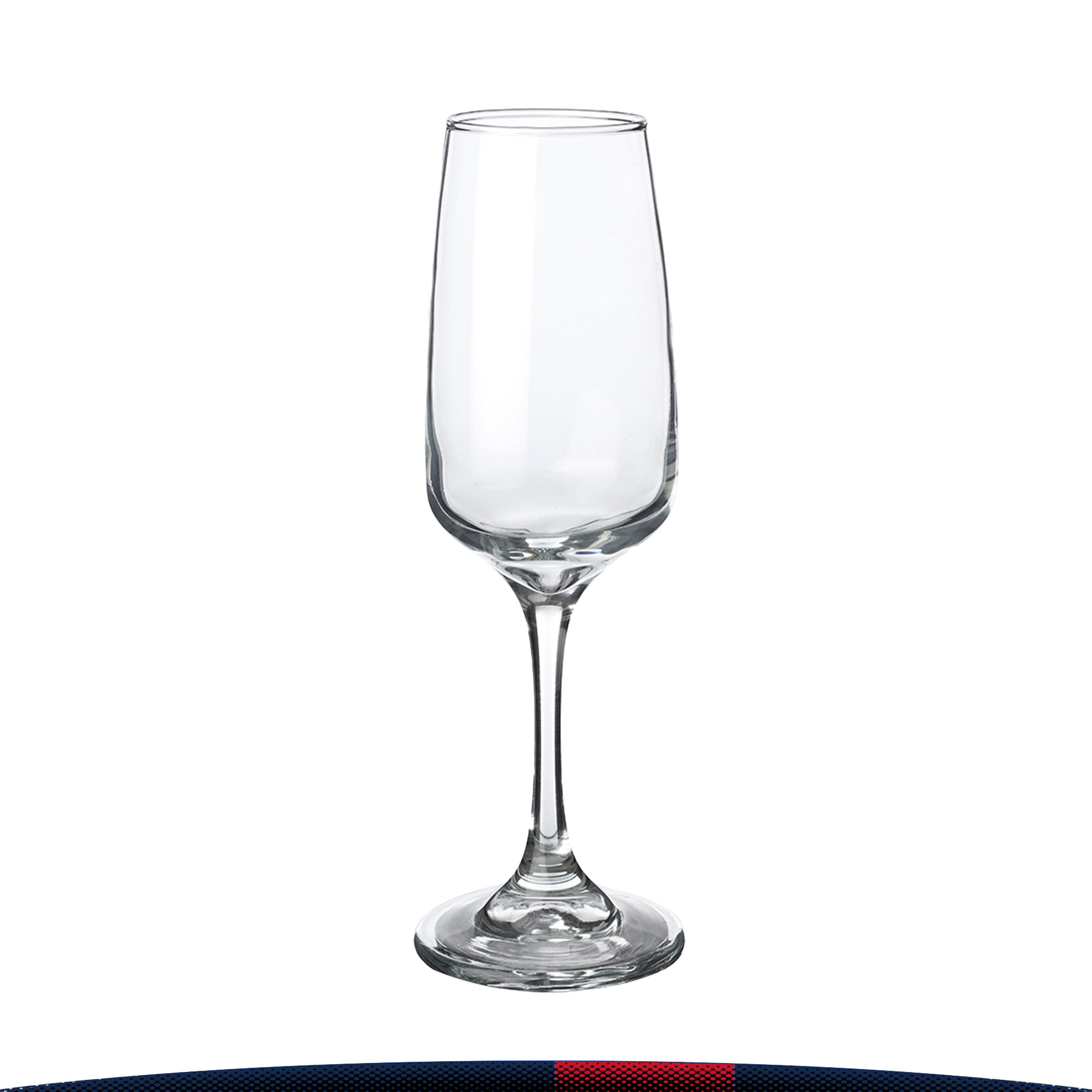 7 oz. Clear Champagne Flutes 8