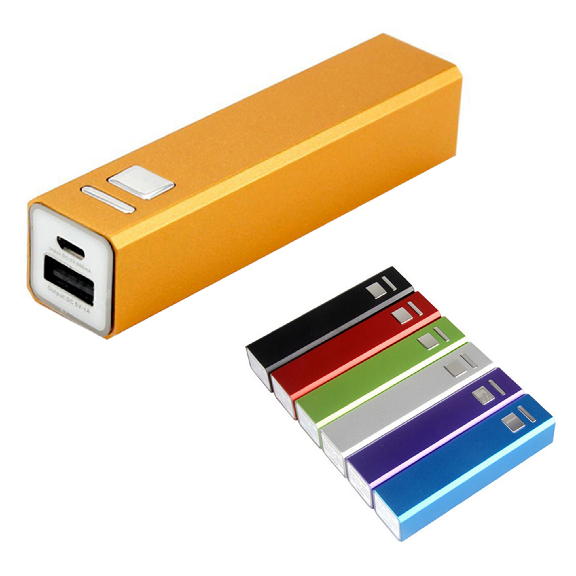 Compact 2,600 mAh Portable Power Bank 2