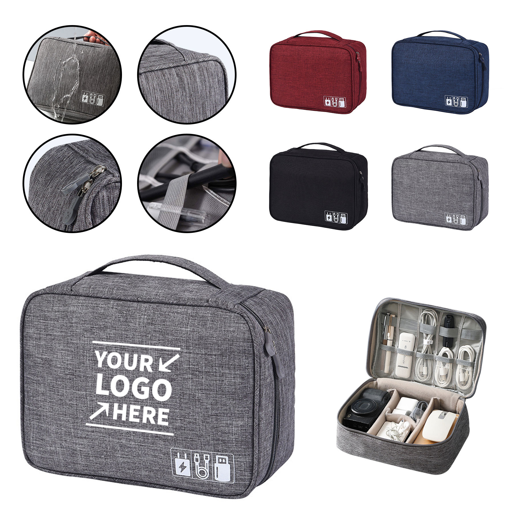 Travel Electronics Organizer Bag 2