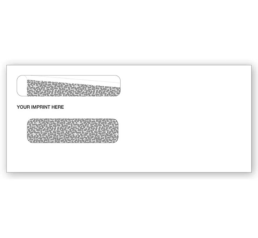 Envelopes - Double Window, Gummed Flaps 1