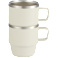 Doppio Stackable Recycled Mug Set 6oz 25
