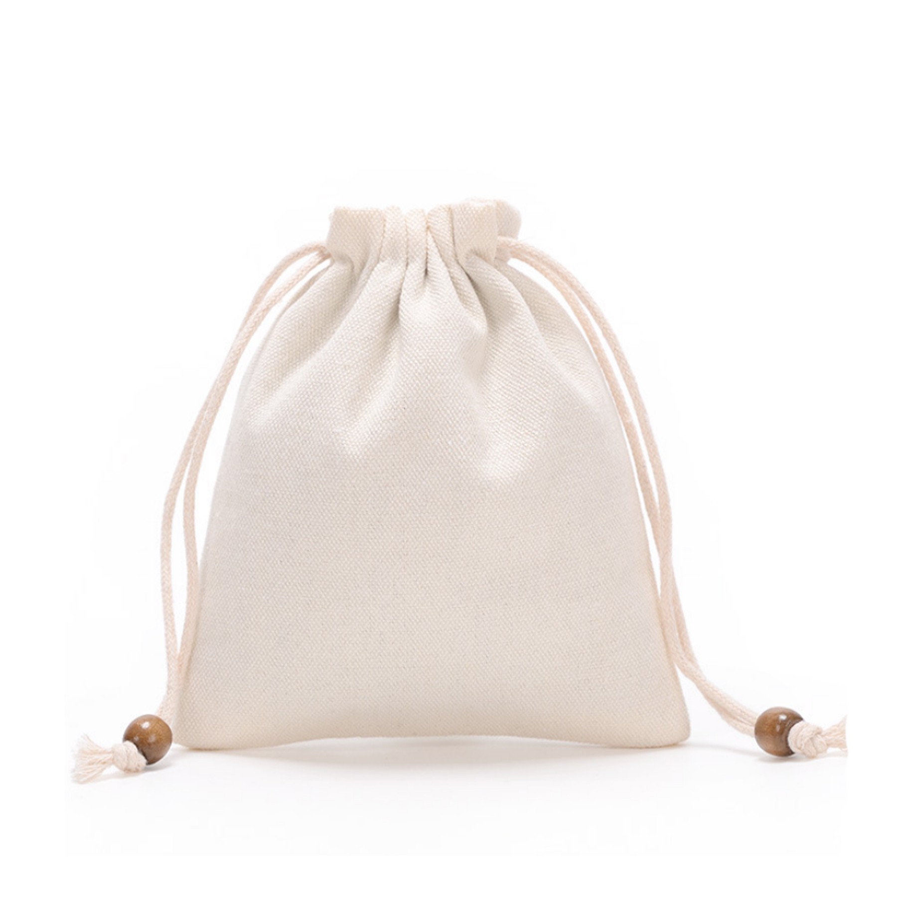 Double Canvas Drawstring Bag 3