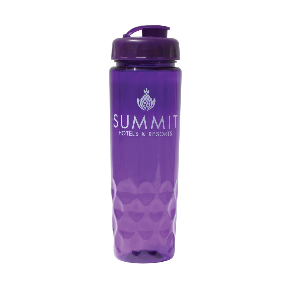 24 oz. Poly-Saver PET Bottle with Flip Top Cap 11