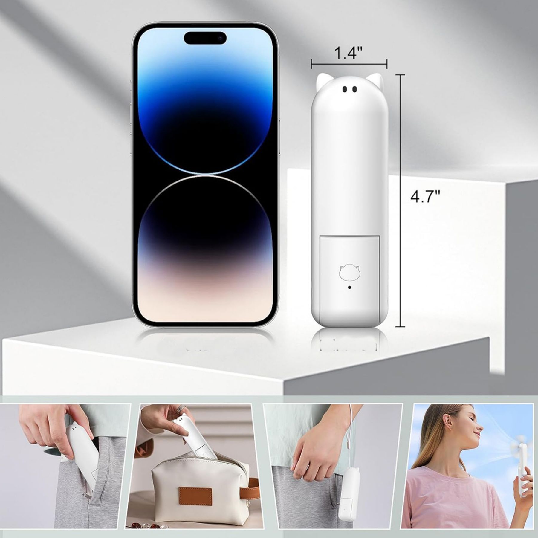 Foldable Fan Power Bank 2