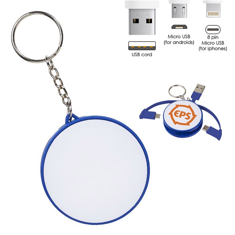 Charging Cable Key Ring 2