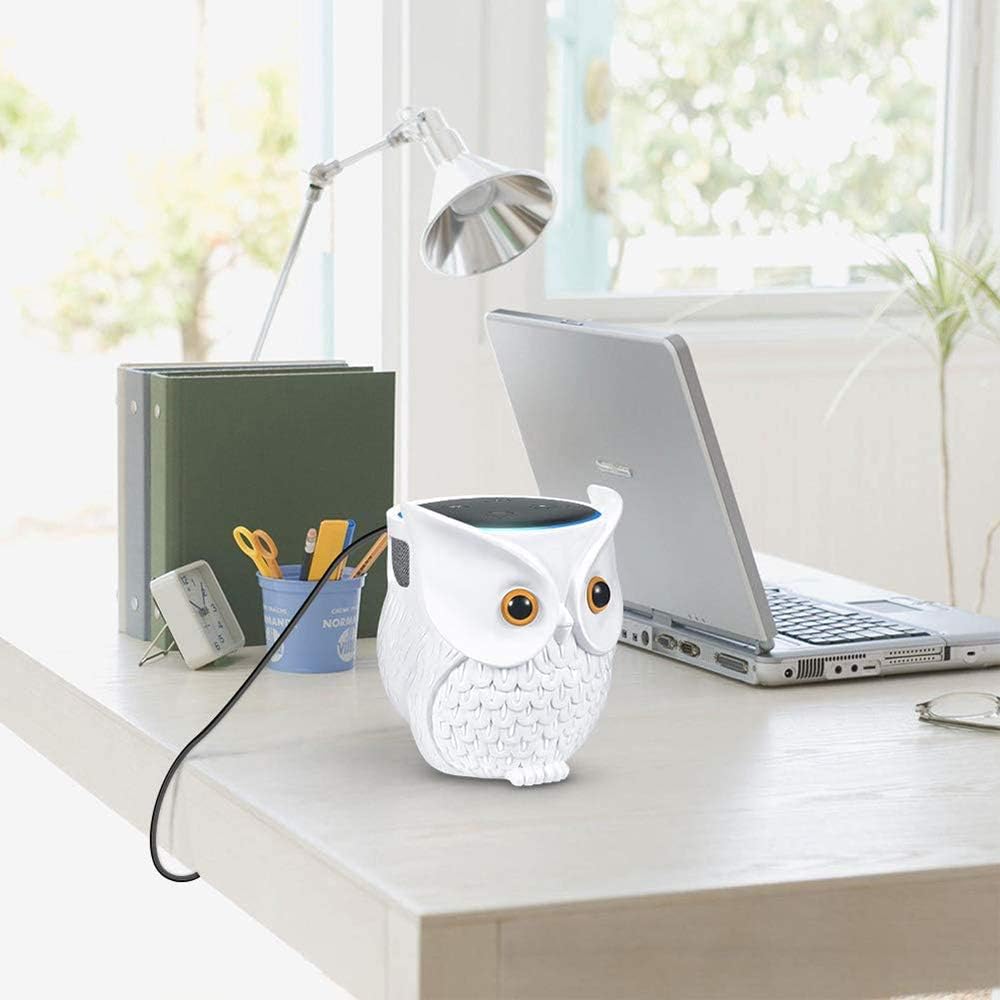 Owl Statue Smart Speaker Holder Stand 3