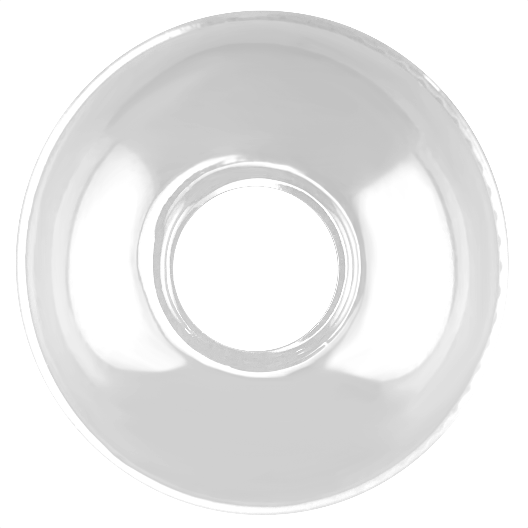 9/12/16/20/24 oz Clear PLA Cup Open Domed Lid - Clear 2