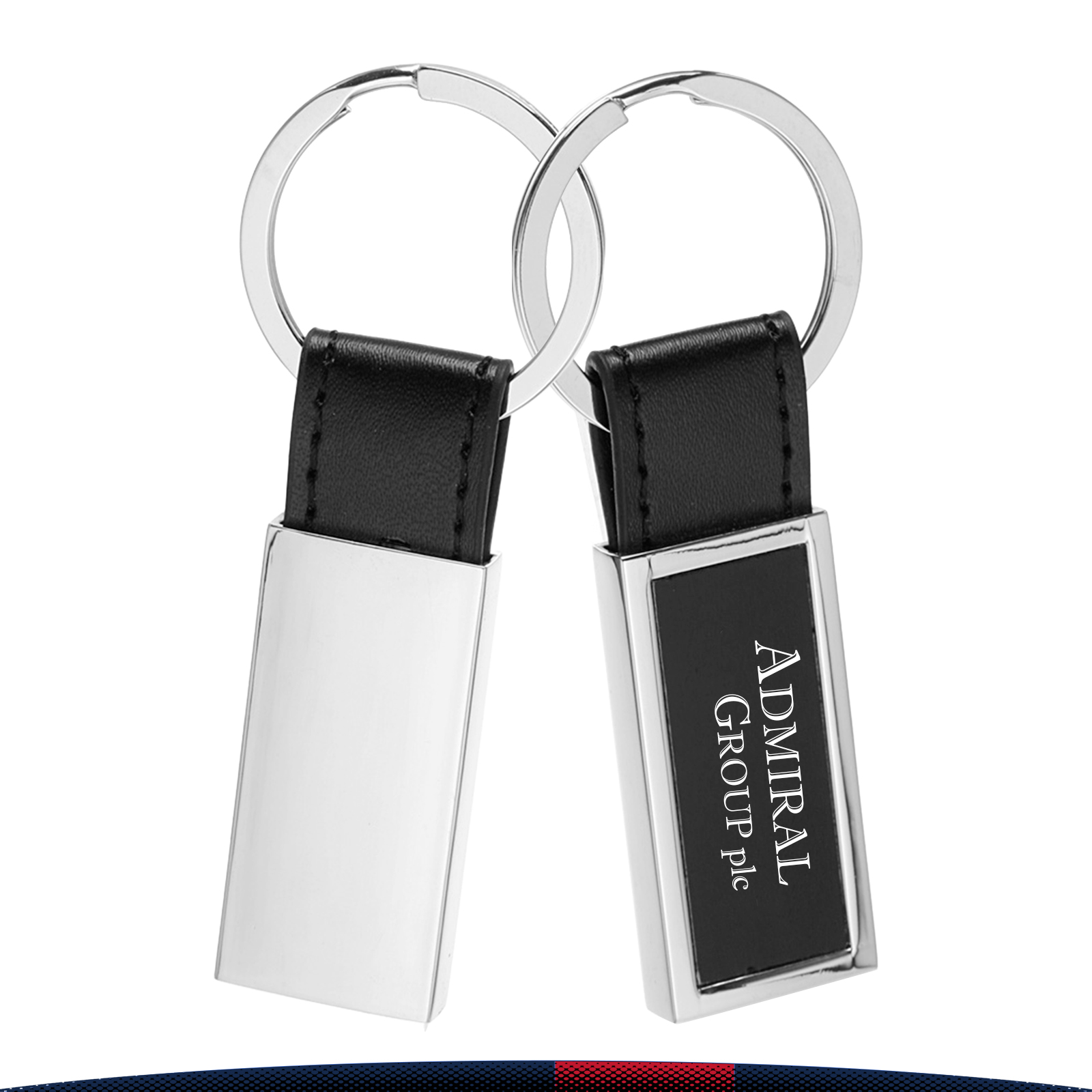 Letha Rectangular Keychain 3