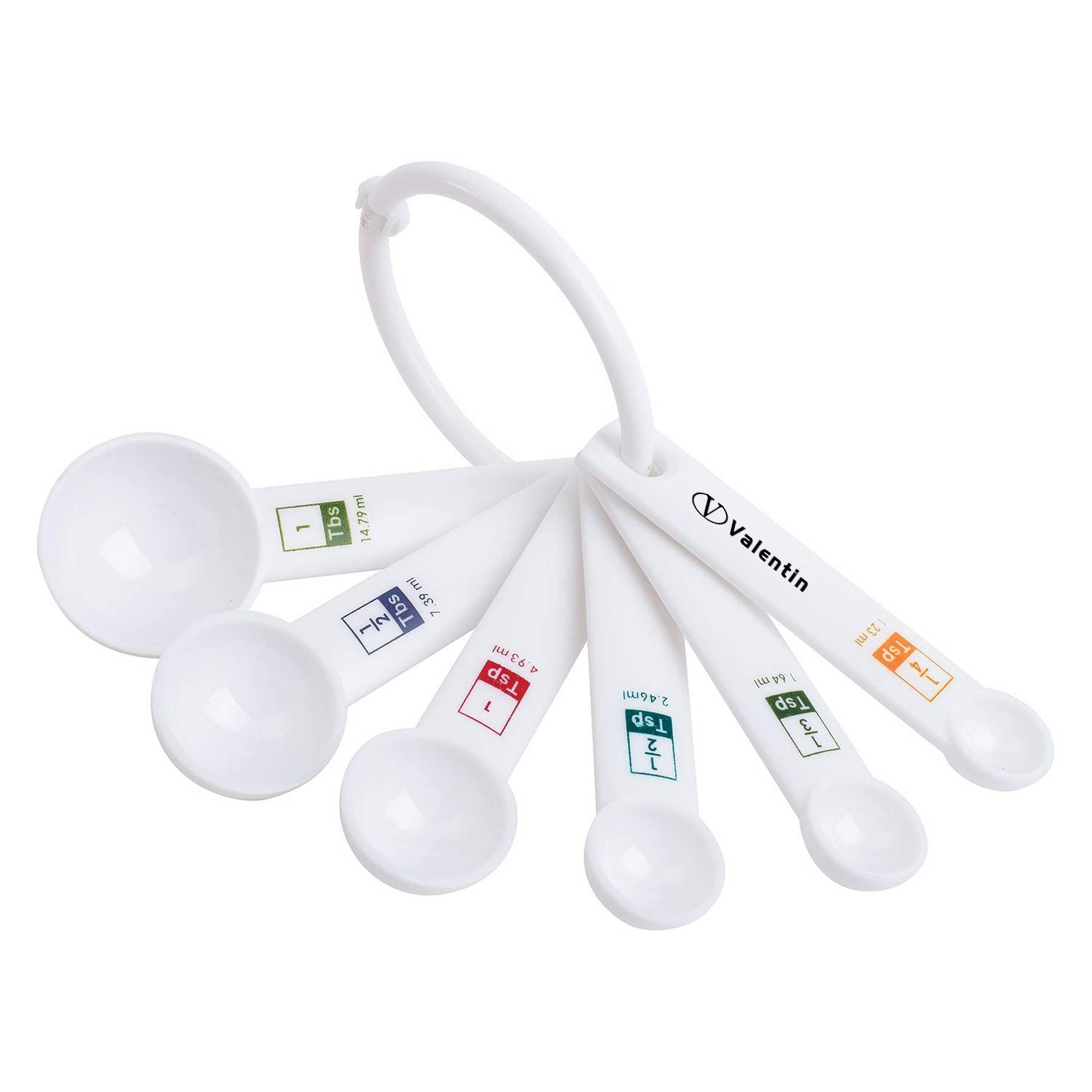 6-Piece Plastic Measuring Spoon Set 1
