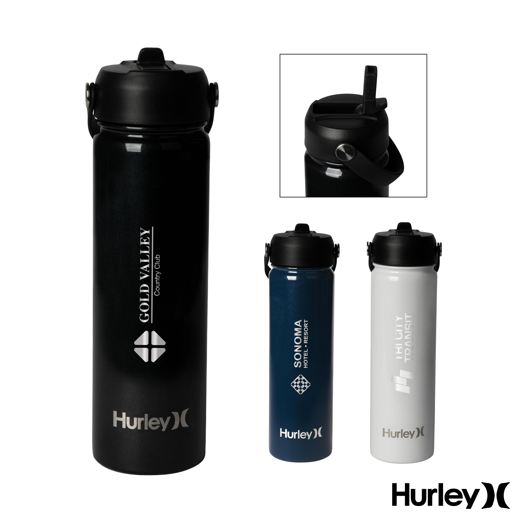 Hurley® Oasis 20 oz. Vacuum Insulated Water Bottle 25