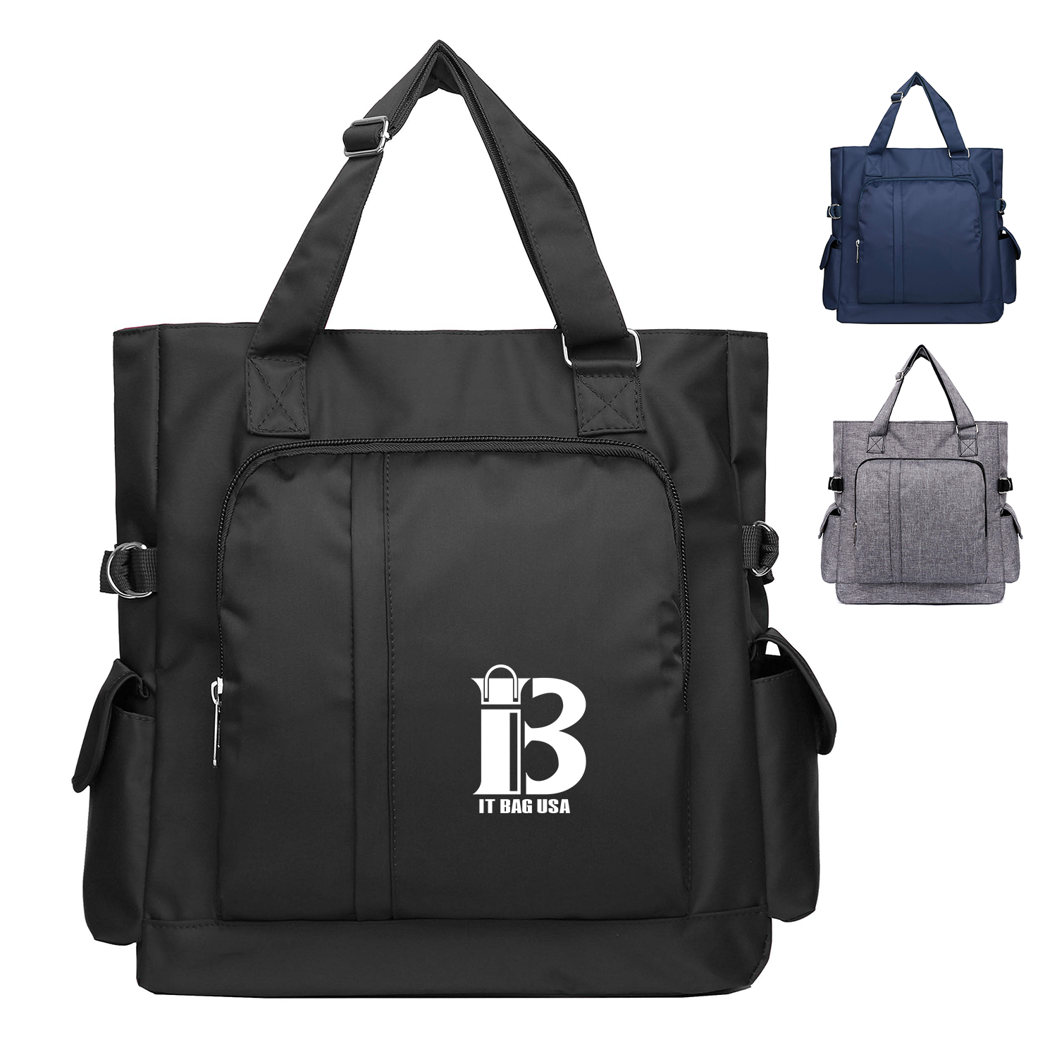 Nylon Multi Pocket Shoulder Bags 2