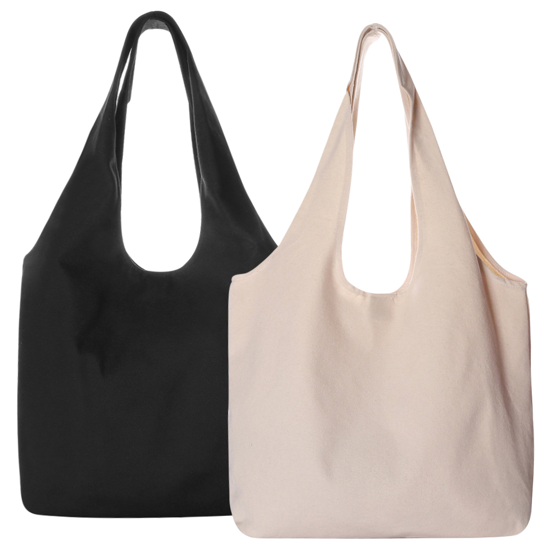 Canvas Tote Bags with Inner Pocket, custom tote bag with logo imprint 2