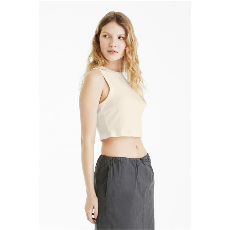 Bella + Canvas Ladies' Micro Rib Muscle Crop Tank 52