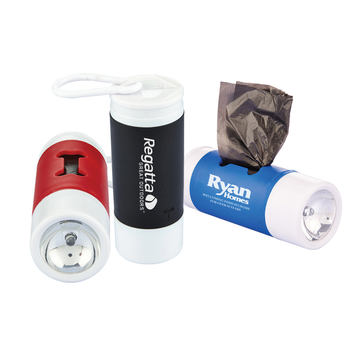 Pet Baggie Dispenser w/ Light - Great for Cats or Dogs