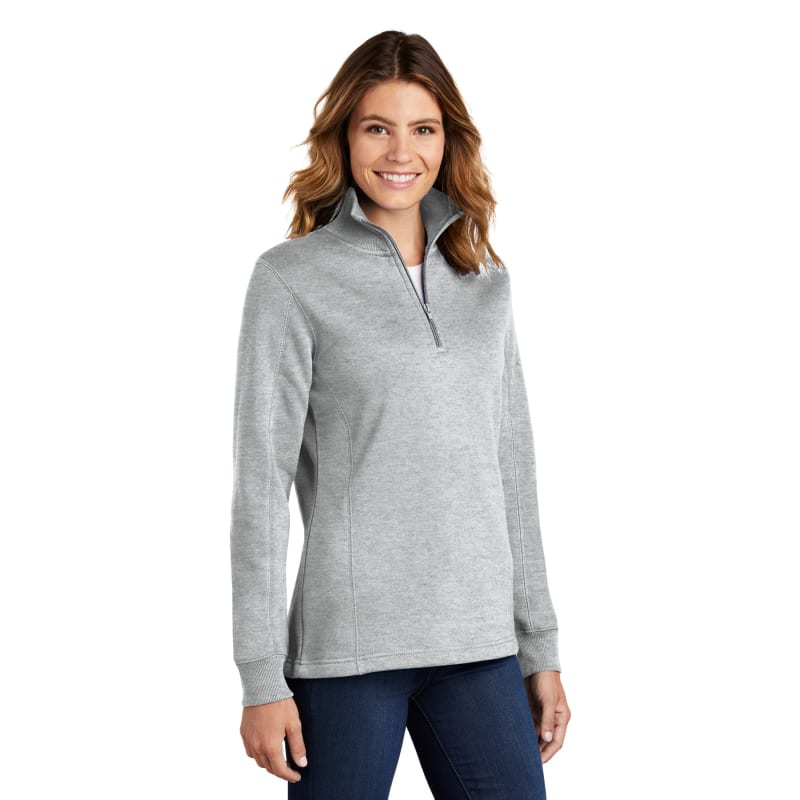 Sport-Tek Women's 1/4-Zip Sweatshirt. 18