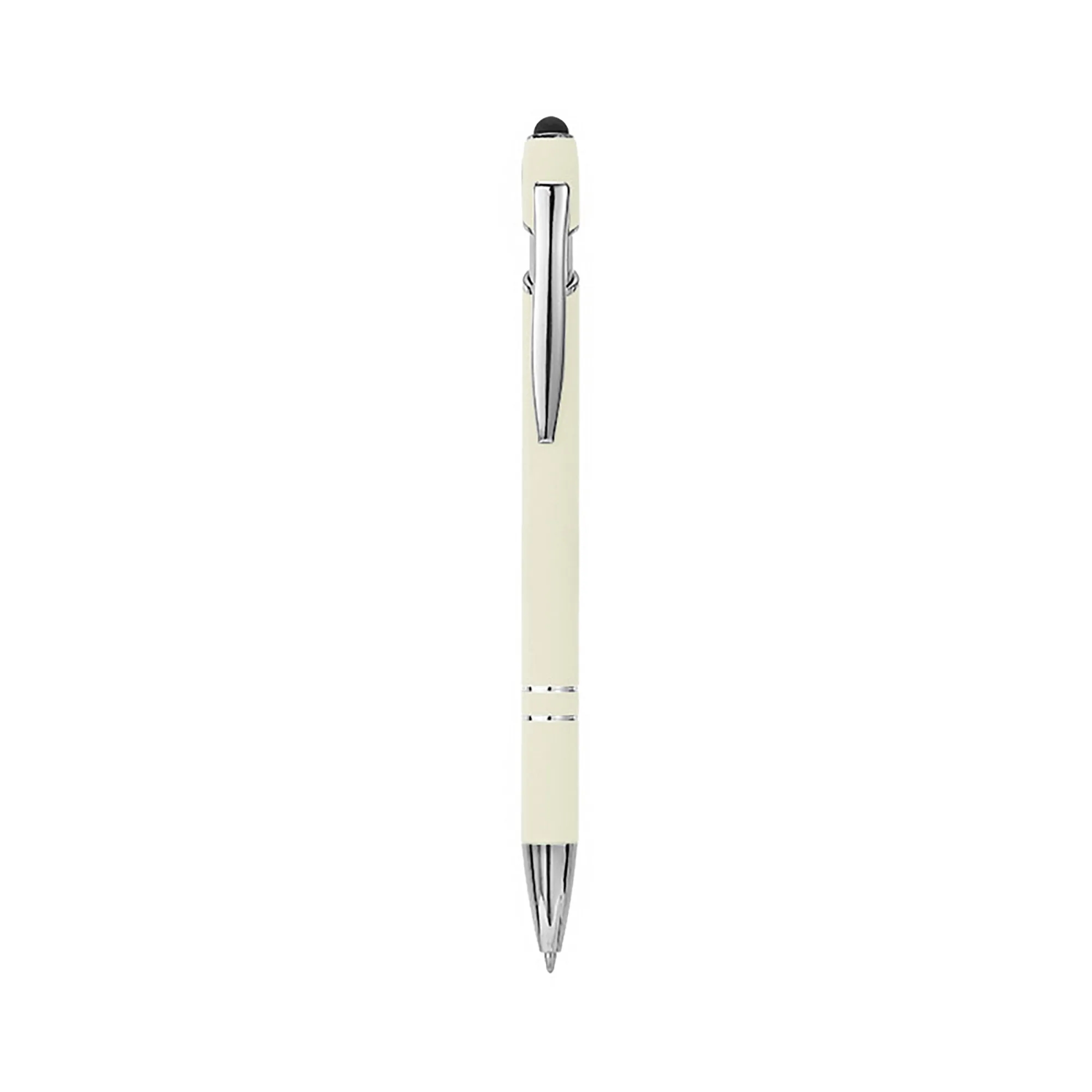 Colorful Metal Click Pen with Stylus and Twist Cap 21