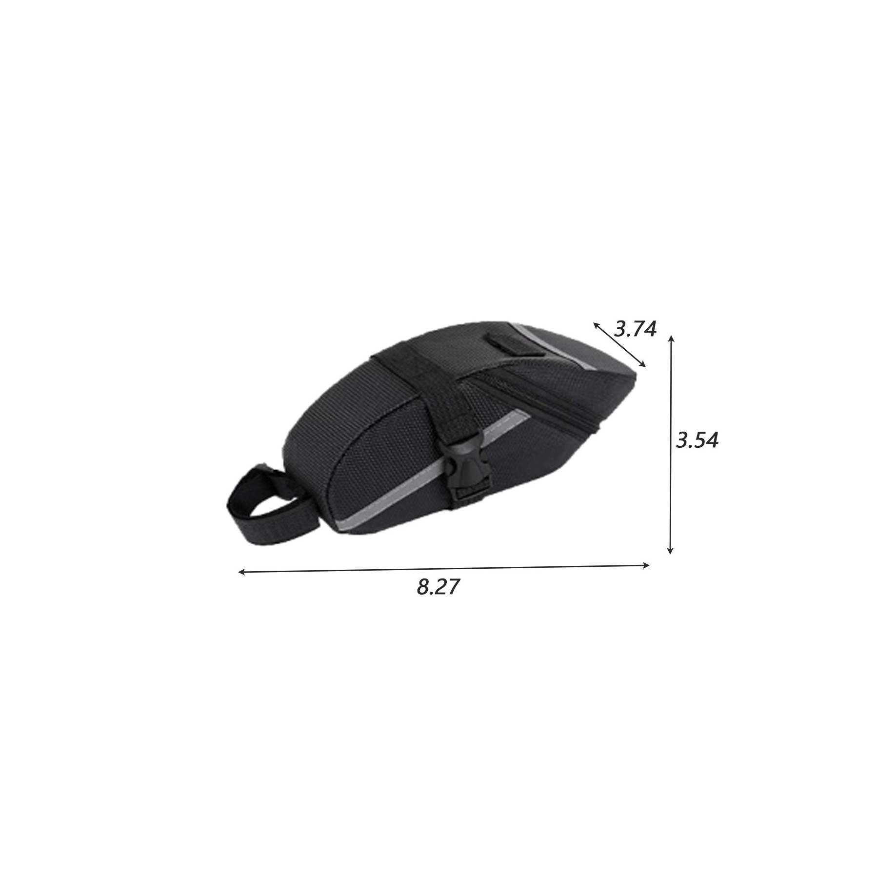 Bicycle Saddle Tail Pack 4
