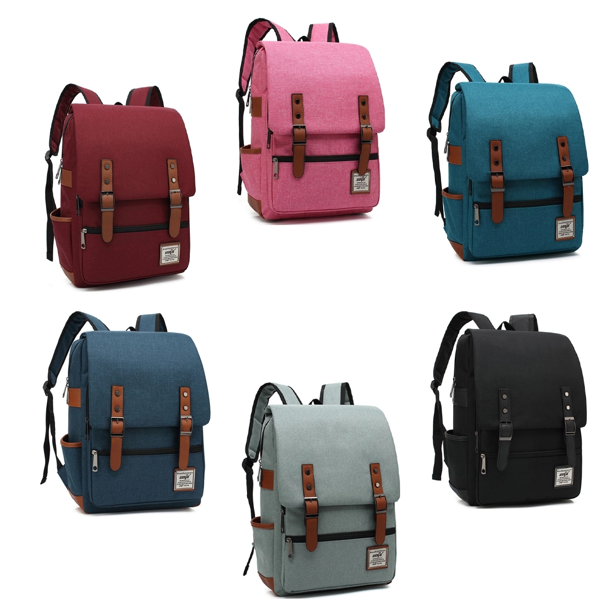 Vintage Laptop Backpack 3