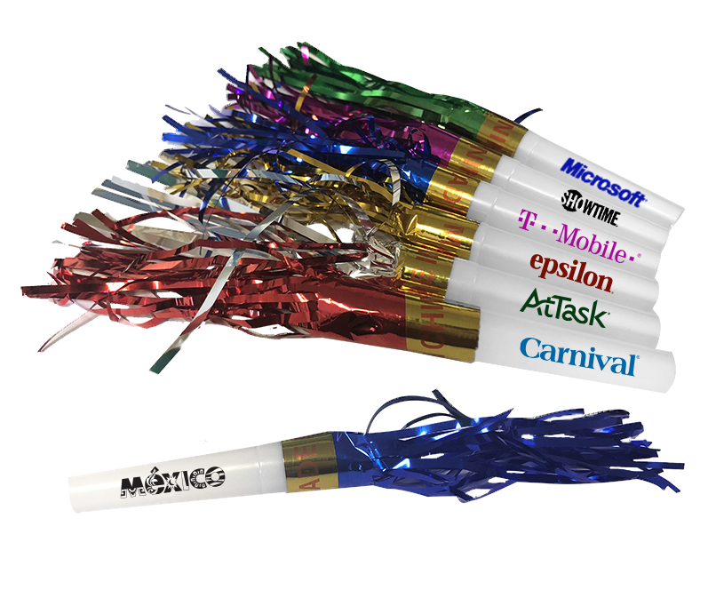 5" Fringed Horn Noise Maker 1