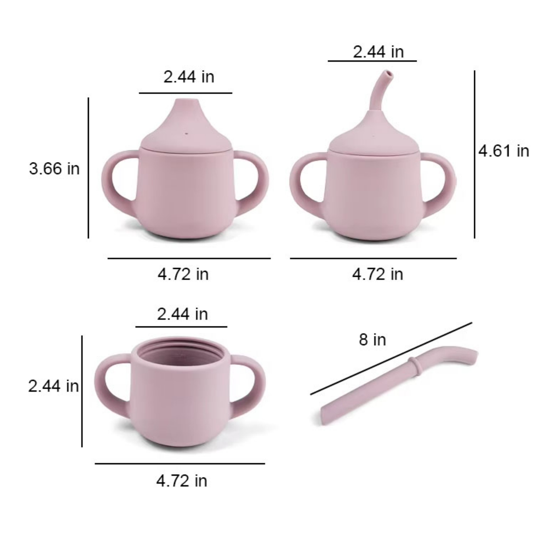Silicone Baby Sippy Cup 3