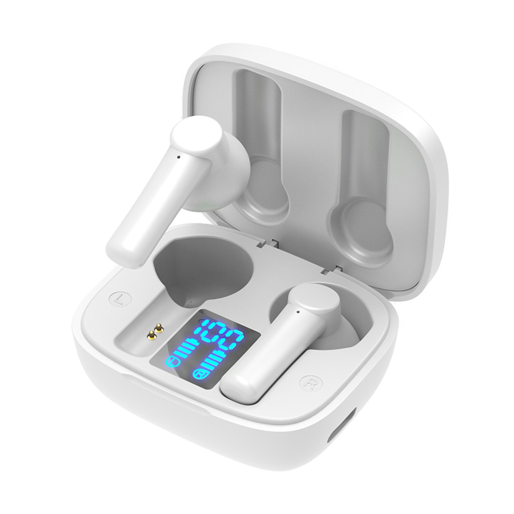 Wireless Bluetooth Earbuds w/Charging Holder 3