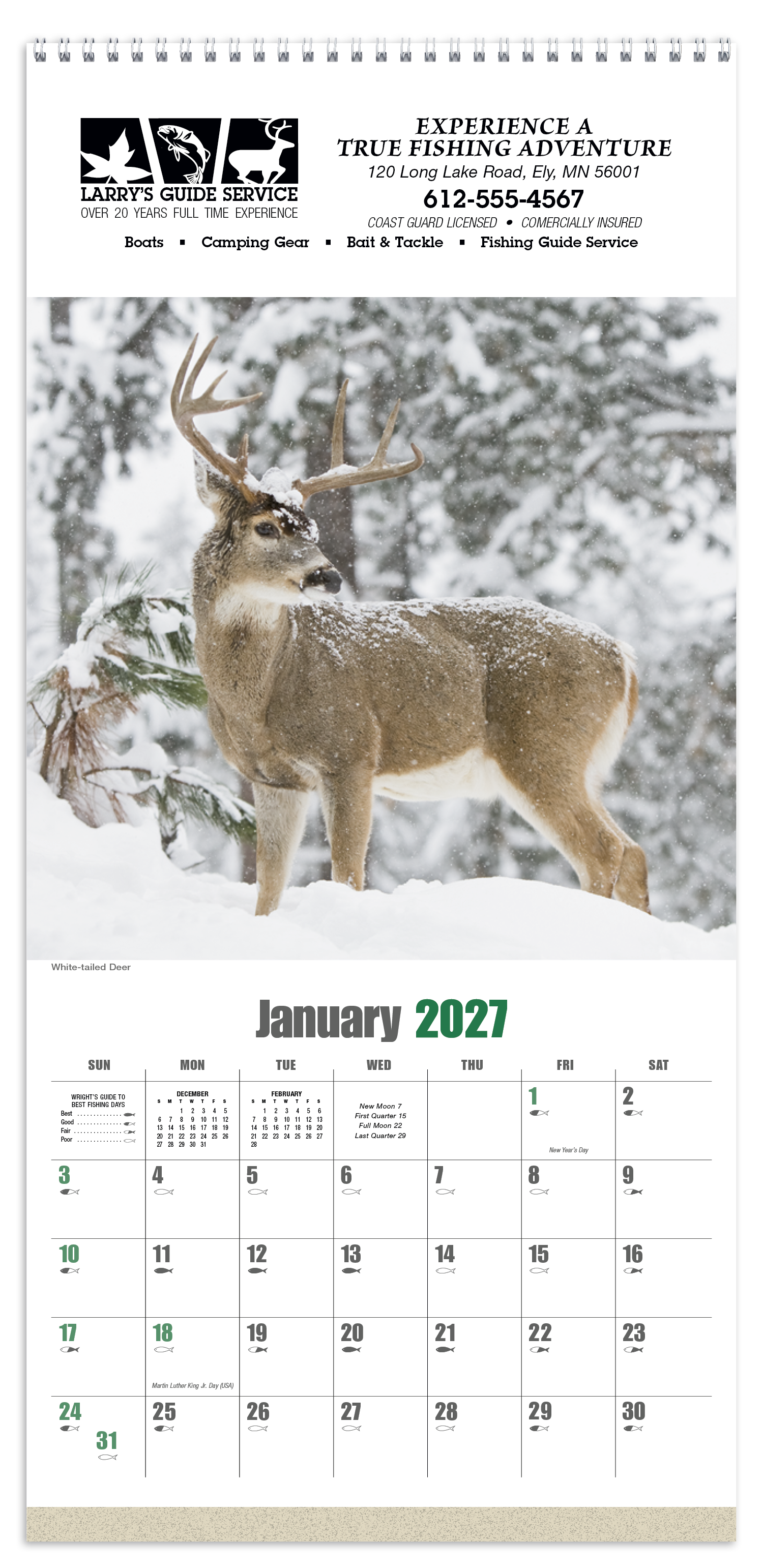 Triumph® Calendars Sportsman Calendar 28