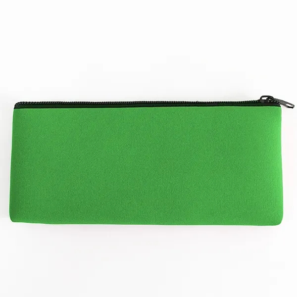 Neoprene Pencil Cases, custom drawstring bag with logo imprint 2