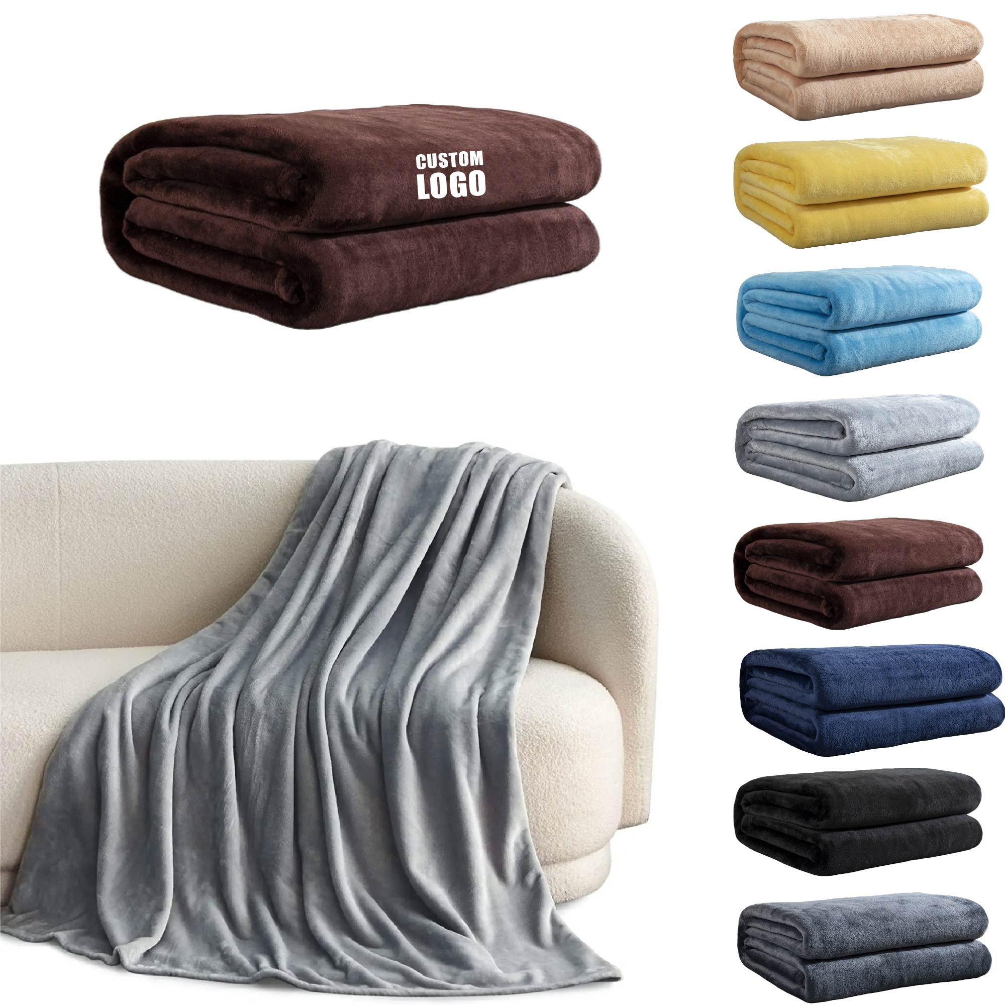 MOQ 10 pcs Lightweight Blanket 2