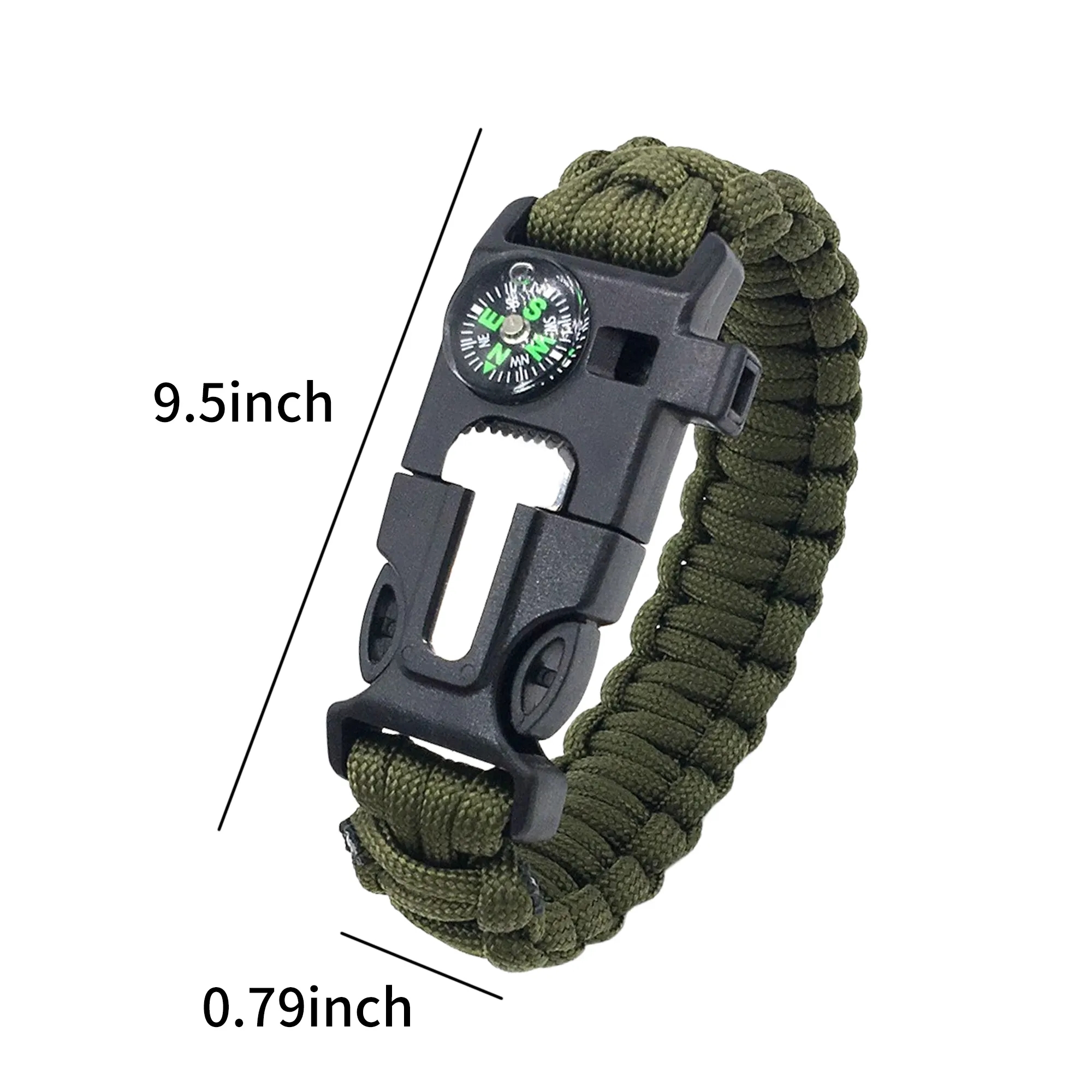 Outdoor Multifunctional Survival Bracelet 10