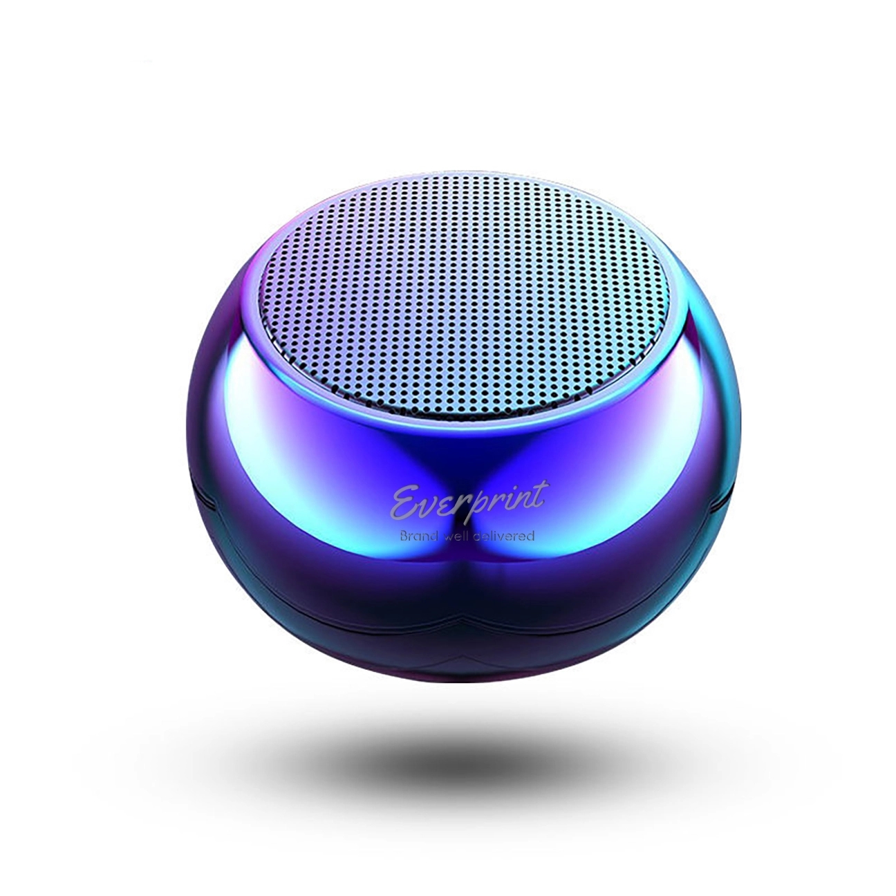 Mini Metallic Wireless Portable Round Speakers 9
