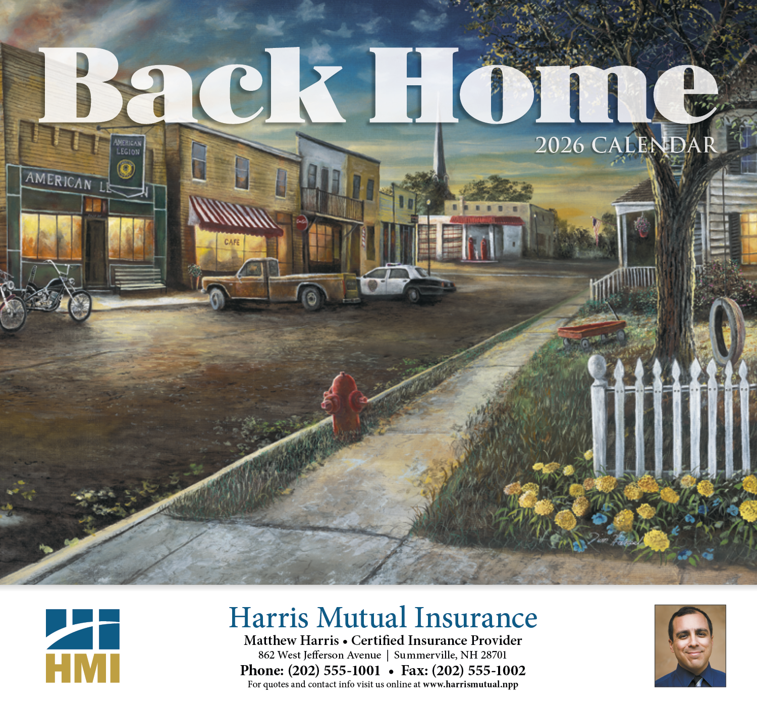 HotLine® Products Back Home Appointment Calendar - Stapled 4