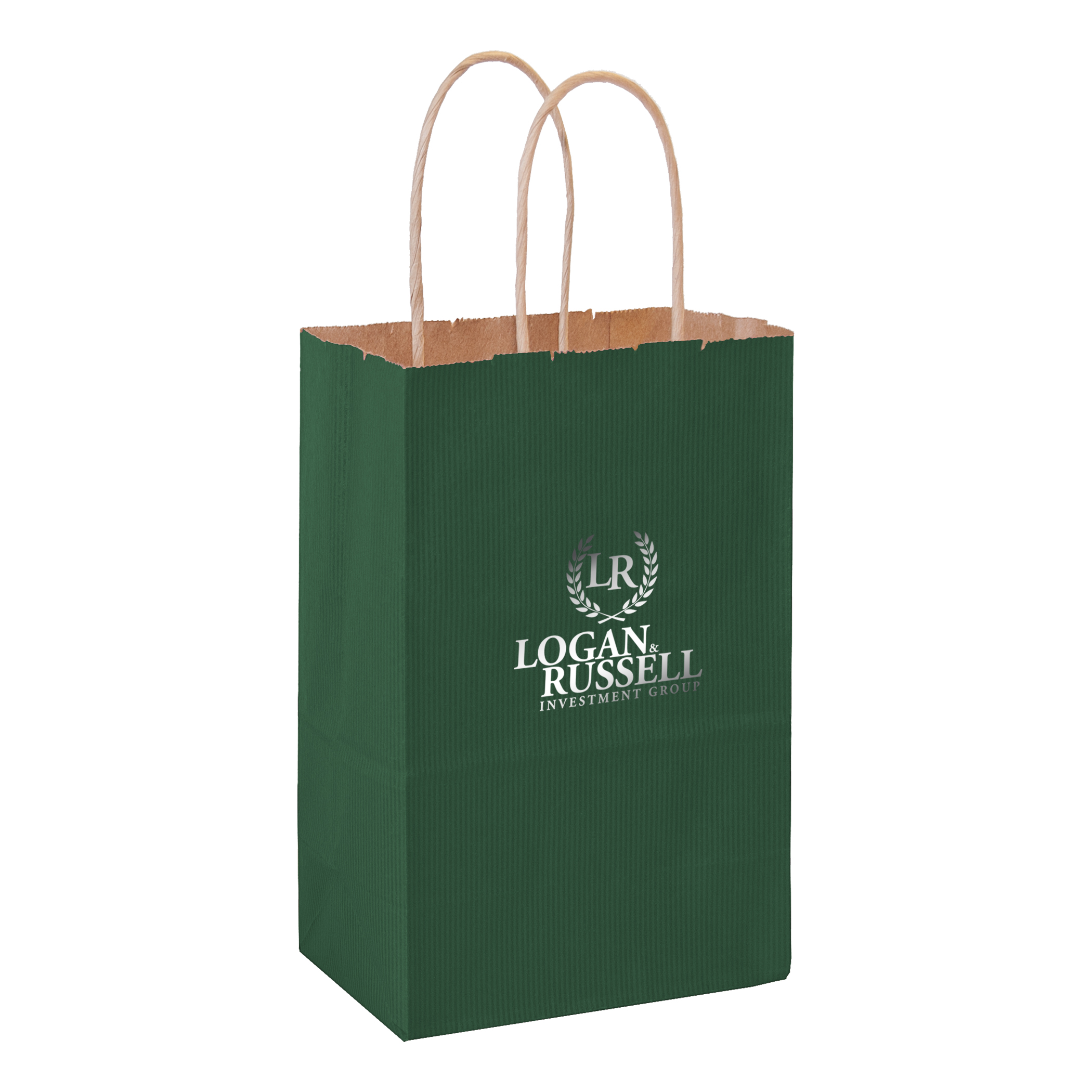 Matte Color Paper Shopper with Twisted Paper Handles 28